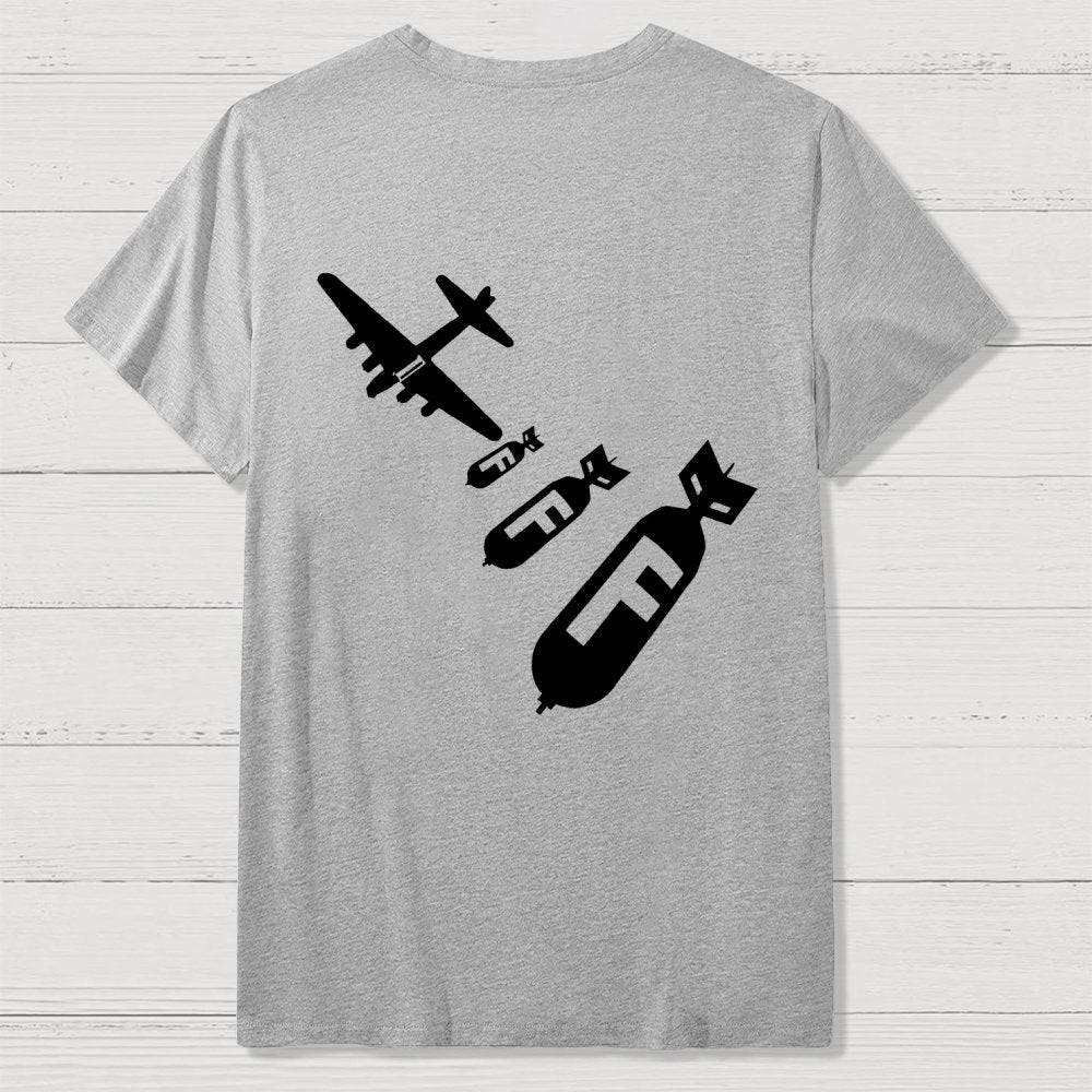 Funny - Dropping F Bombs Front And Back Printing Geek T-Shirt