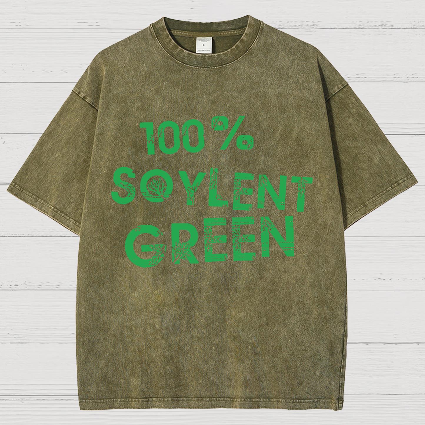100% Galactic Goo Geek Vintage Distressed T-shirt