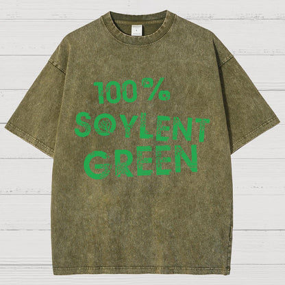 100% Galactic Goo Geek Vintage Distressed T-shirt