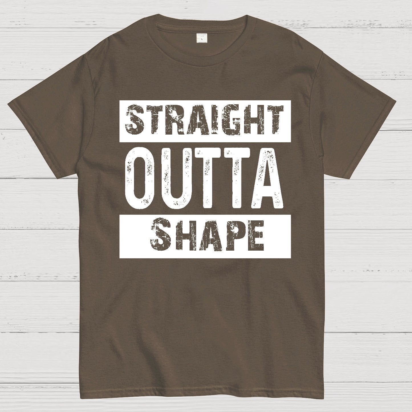 Straight Outta Shape Geek T-Shirt