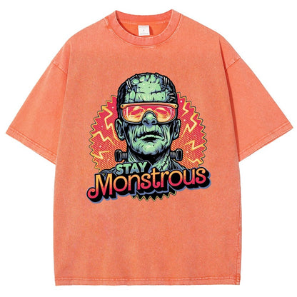 Stay Monstrous Vintage Distressed T-shirt