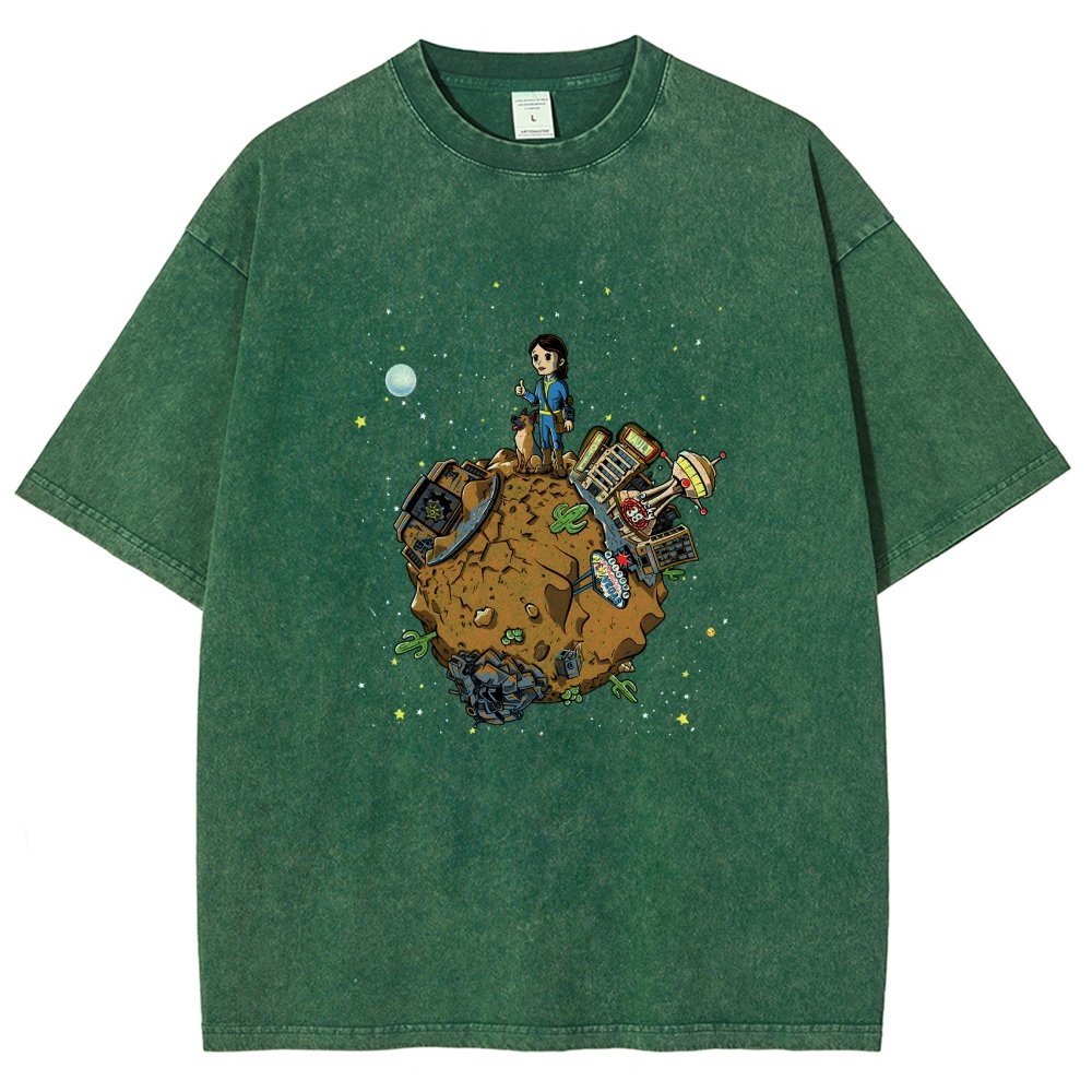 Le Okey Dokey Vintage Distressed T-shirt