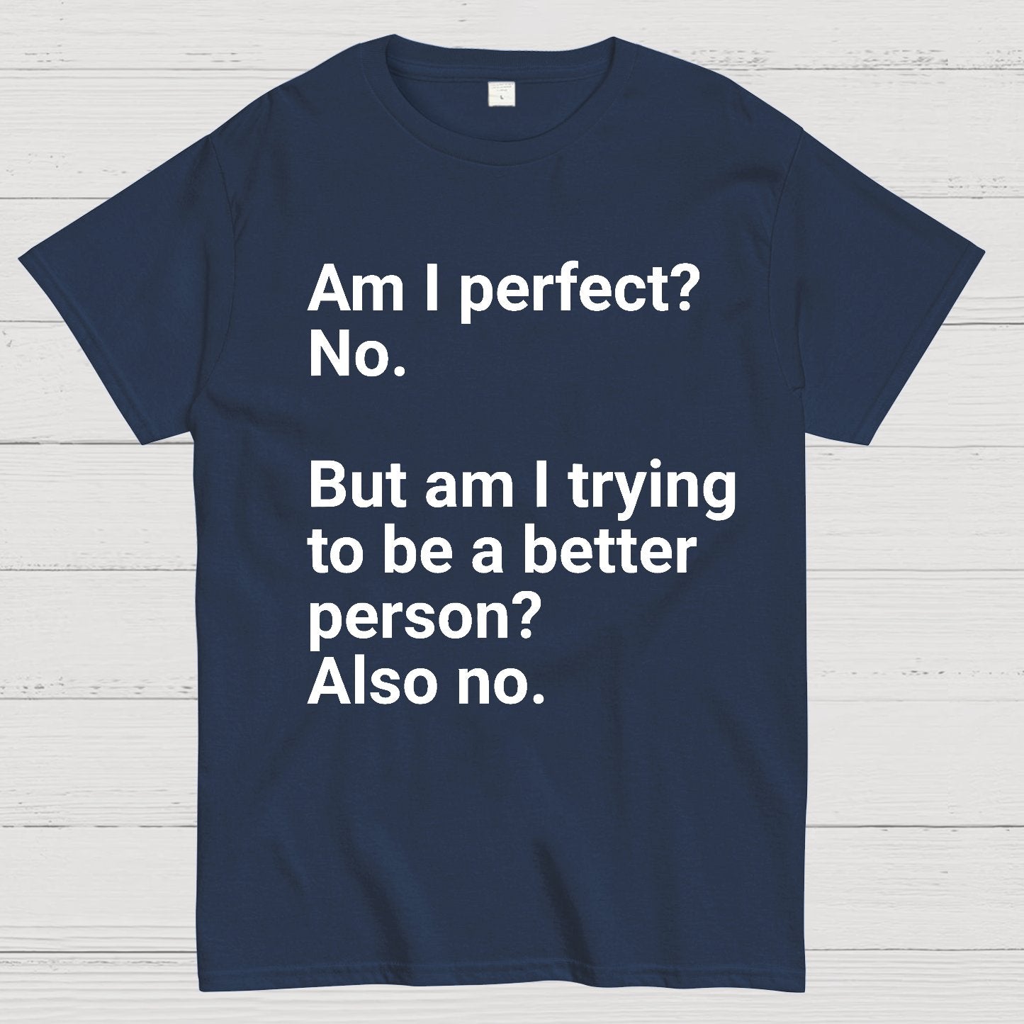 Am I Perfect No Nerdy T-Shirt