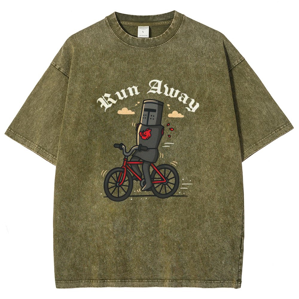 Run Away Vintage Distressed T-shirt