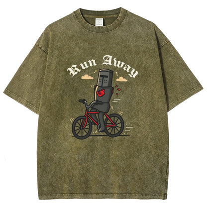 Run Away Vintage Distressed T-shirt