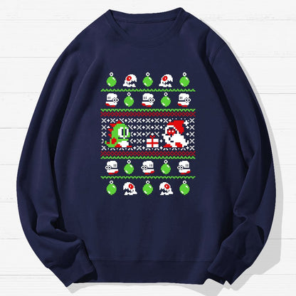 Bubble Bauble Geek Cotton Sweatshirt