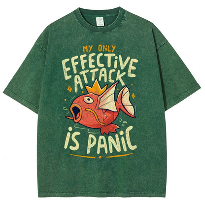 Panic Attack Vintage Distressed T-shirt
