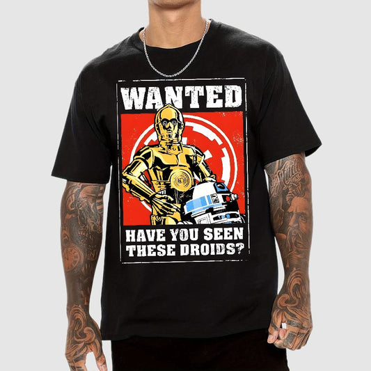 Wanted Robot Geek T-Shirt