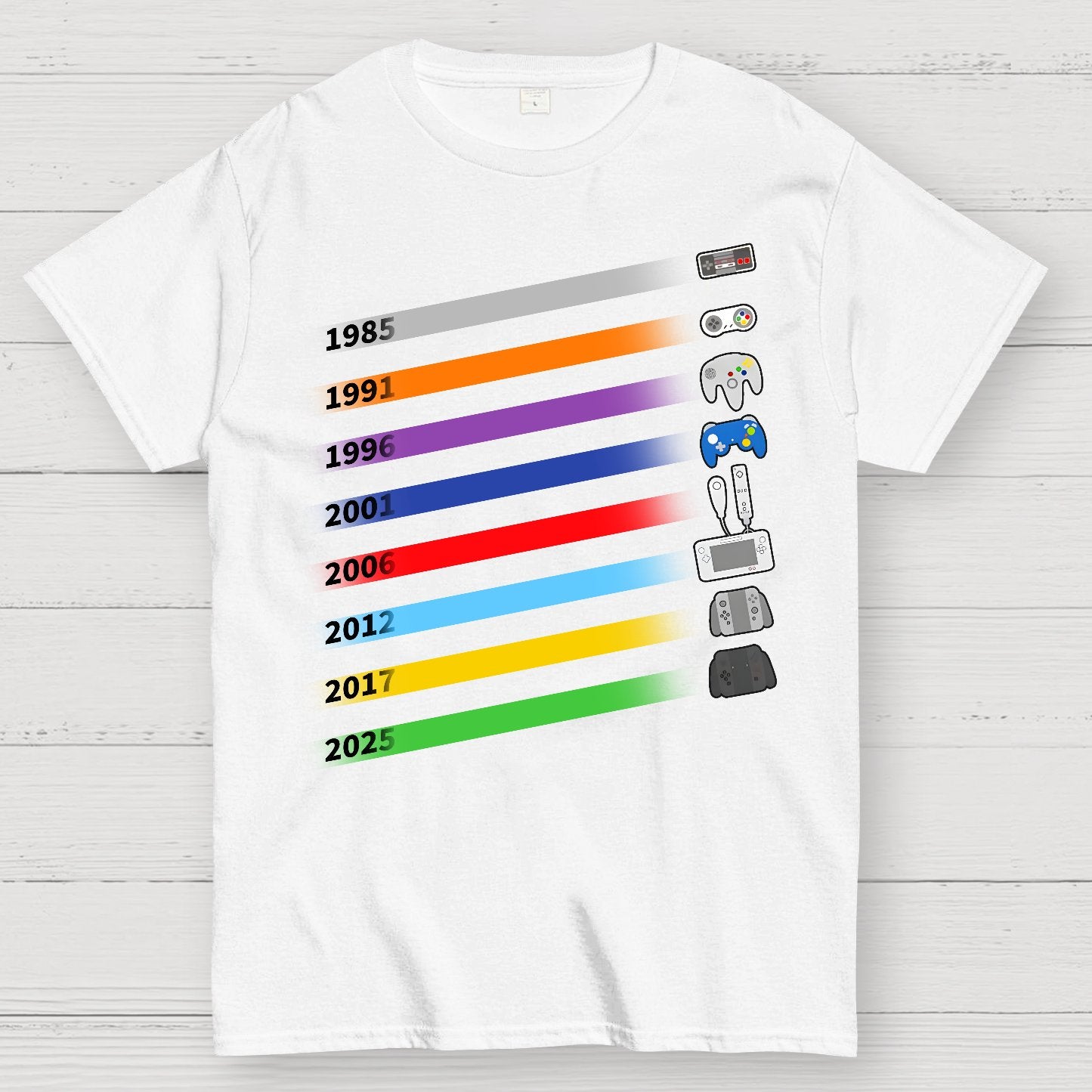 Console Evolution Geek T-Shirt
