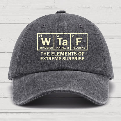 The Extreme Element of Surprise Cotton Hat