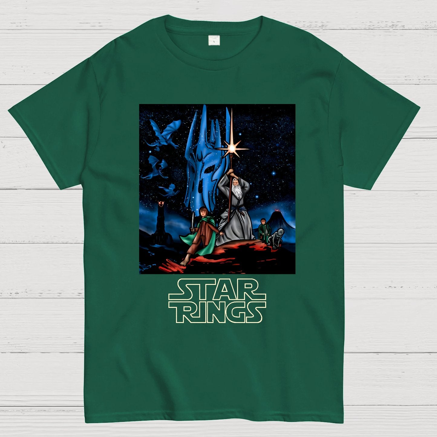 Star Rings Geek T-Shirt