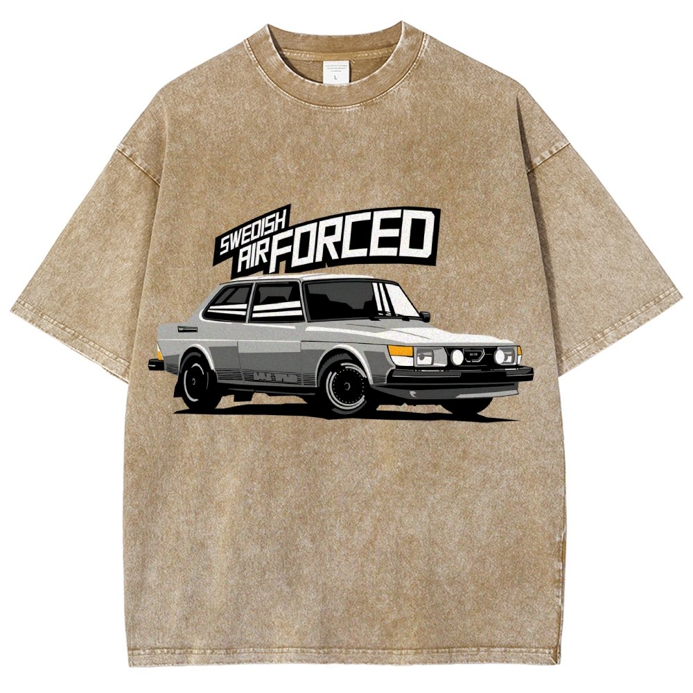 Sweoish Airforced Vintage Distressed T-shirt