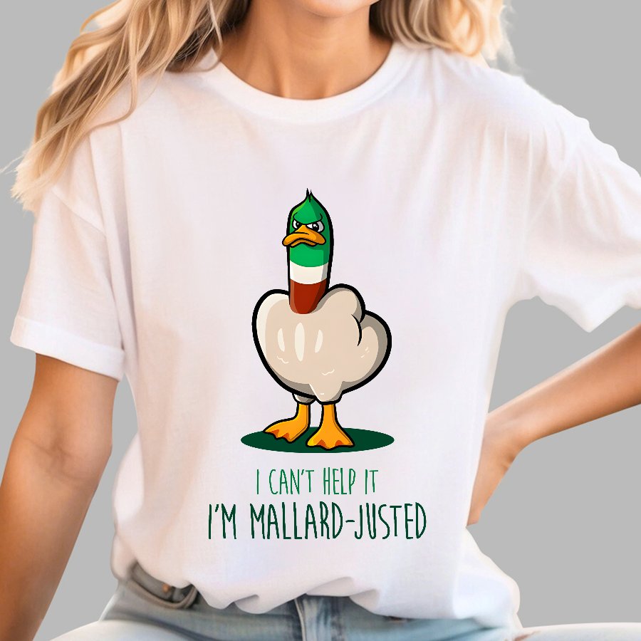 Maladjusted Mallard Geek T-Shirt