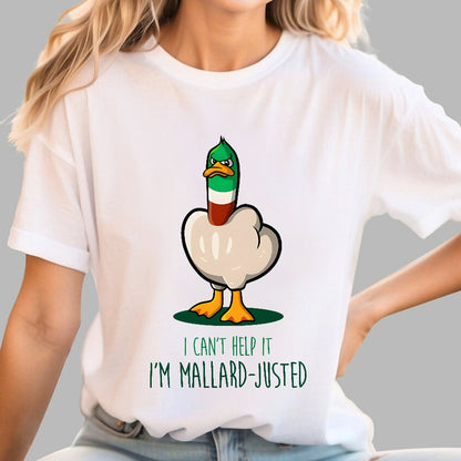 Maladjusted Mallard Geek T-Shirt