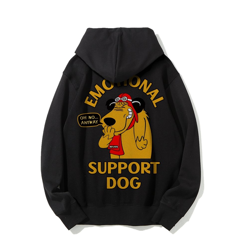 Support Or Not? Printed Back Unisex Cotton Hoodie