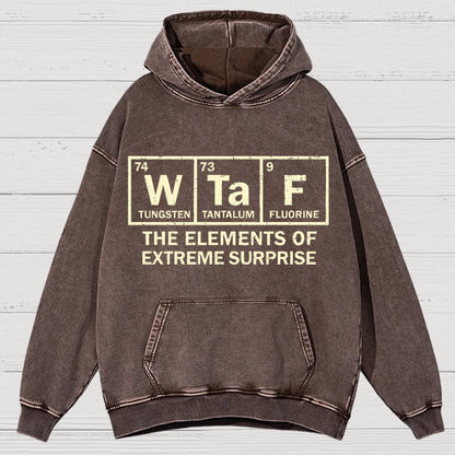 The Extreme Element of Surprise Vintage Distressed Hoodie