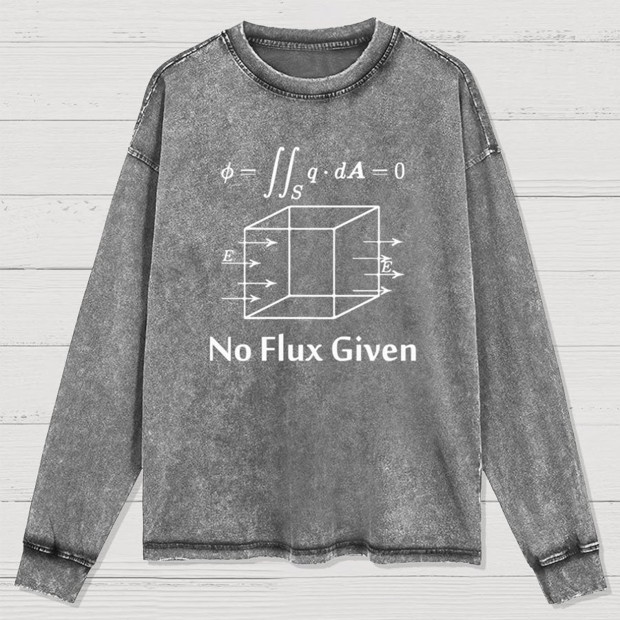 Funny Science Math Physicis Nerdy Teacher Washed Long Sleeve Tee