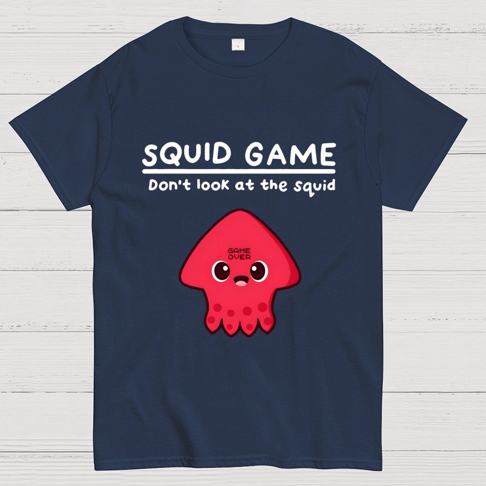 Don't Look At The Squid Geek T-Shirt
