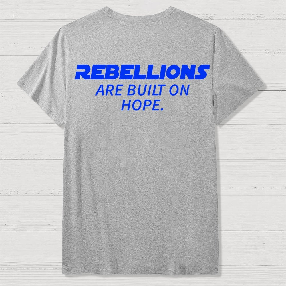 Live On Front And Back Printing Geek T-Shirt