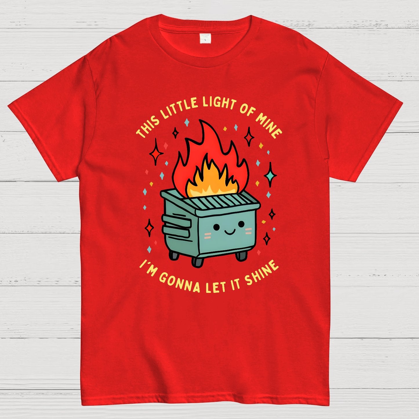 This Little Light of Mine I'm Gonna Let It Shine Geek T-Shirt