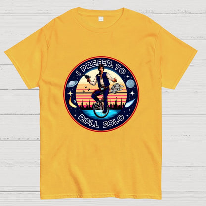 I Roll Solo Geek T-Shirt