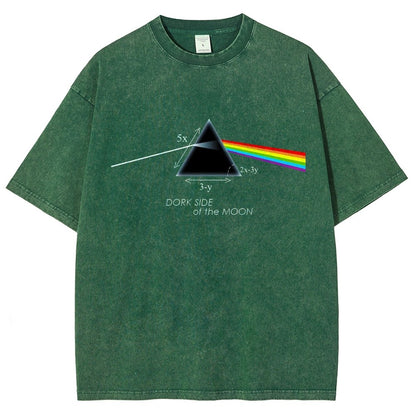 Dork World Of The Moon Vintage Distressed T-shirt
