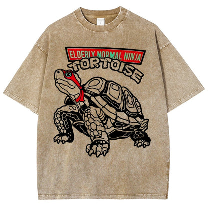 Elderly Normal Ninja Vintage Distressed T-shirt