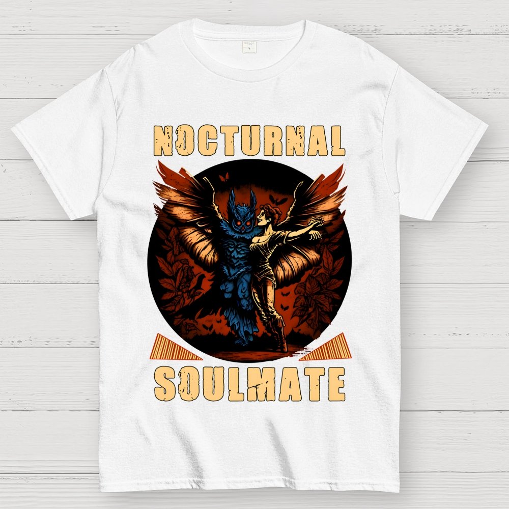 Mothman nocturnal soulmate Unisex Geek T-Shirt