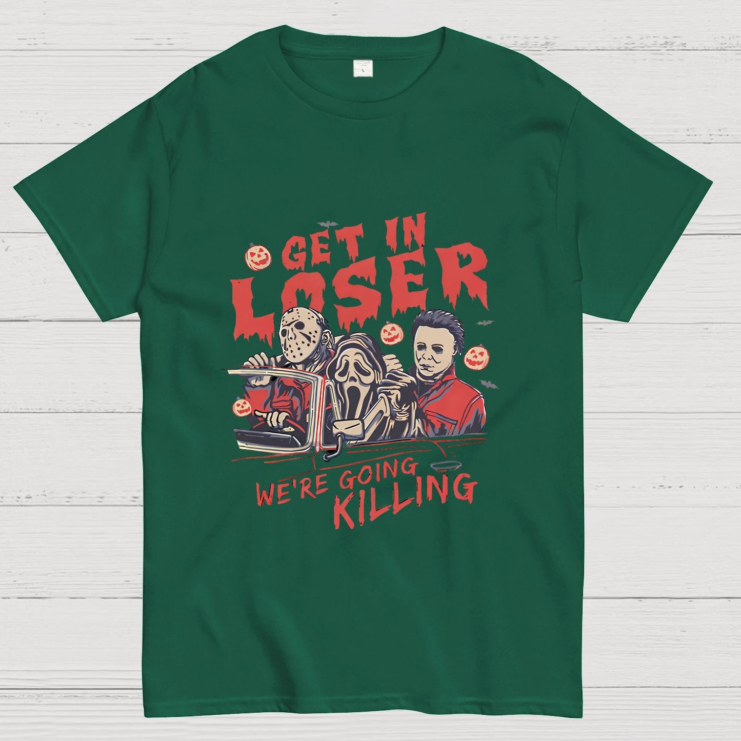 Get In Loser Halloween Geeky T-Shirt