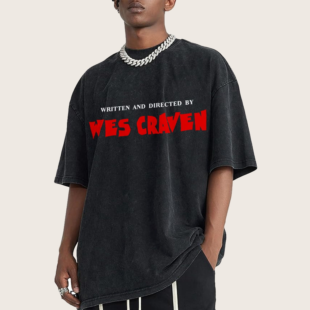 Written & Directed By Vintage Distressed T-shirt