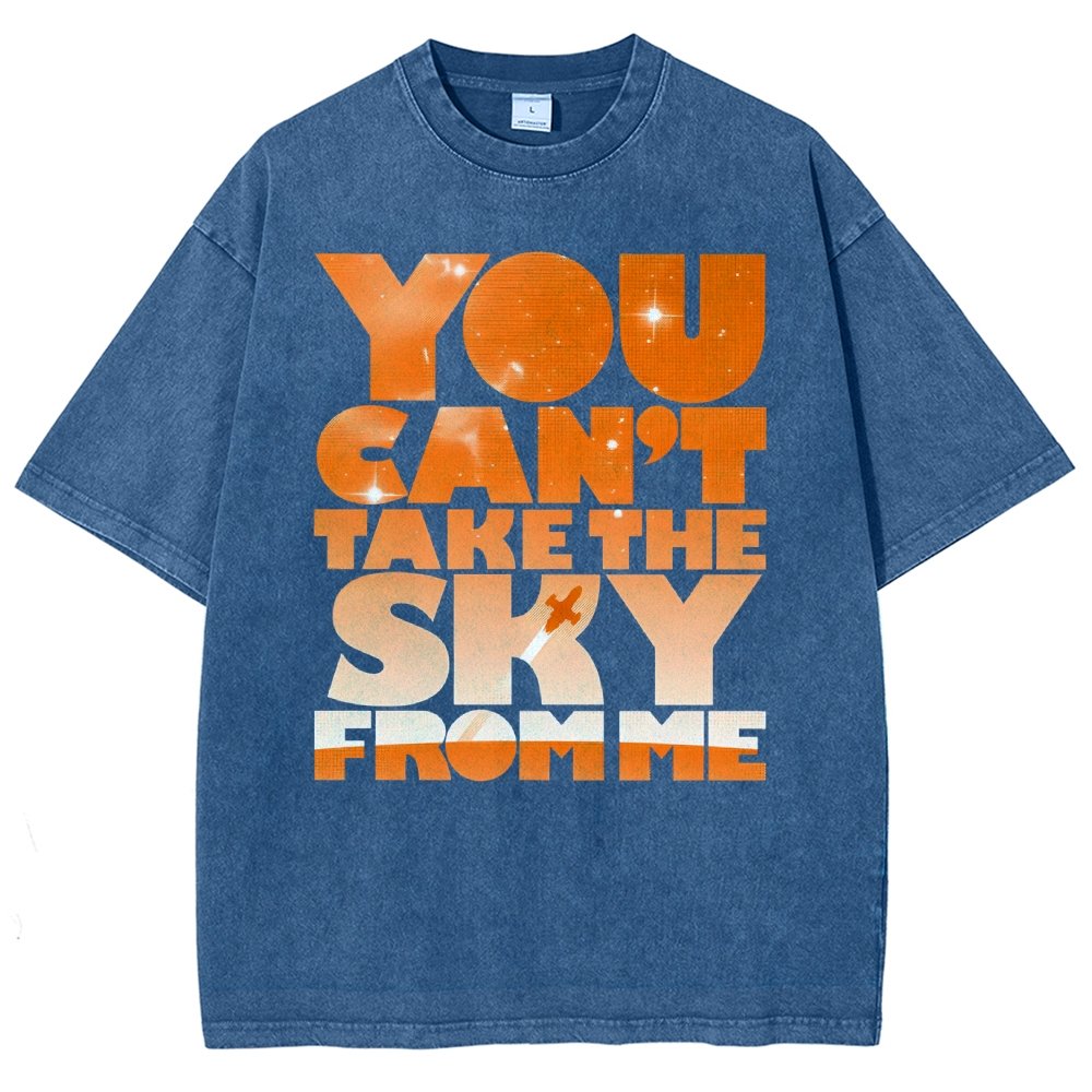 You Can’t Take The Sky Vintage Distressed T-shirt