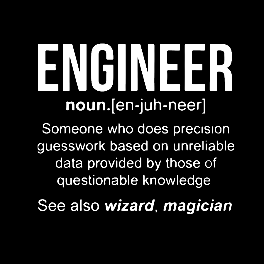 Engineer Geek Cotton Sweatshirt
