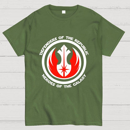 Protectors Of The Republic Heroes Of The Galaxy Geek T-Shirt