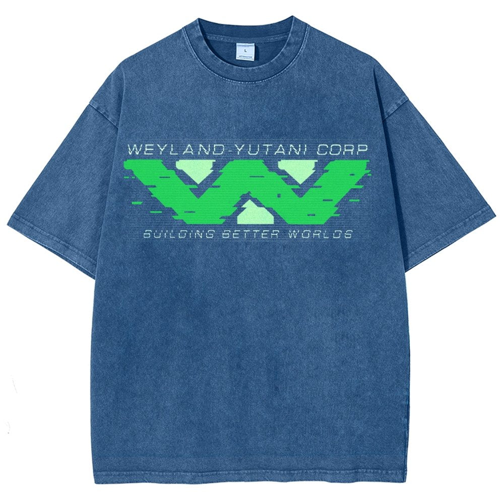 WYC Glitch Vintage Distressed T-shirt