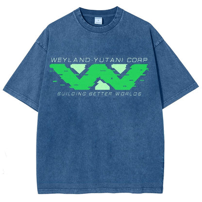 WYC Glitch Vintage Distressed T-shirt