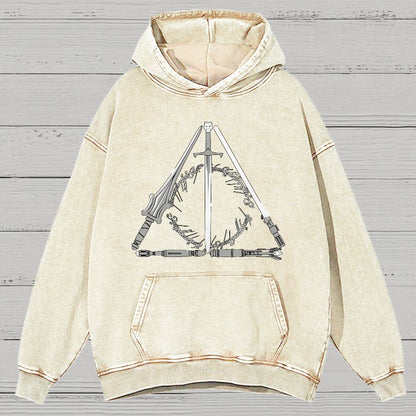 Nerd Artifact Vintage Distressed Hoodie