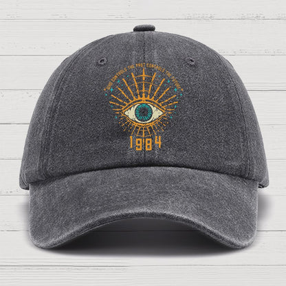 1984 George Orwell Control The Future Cotton Hat