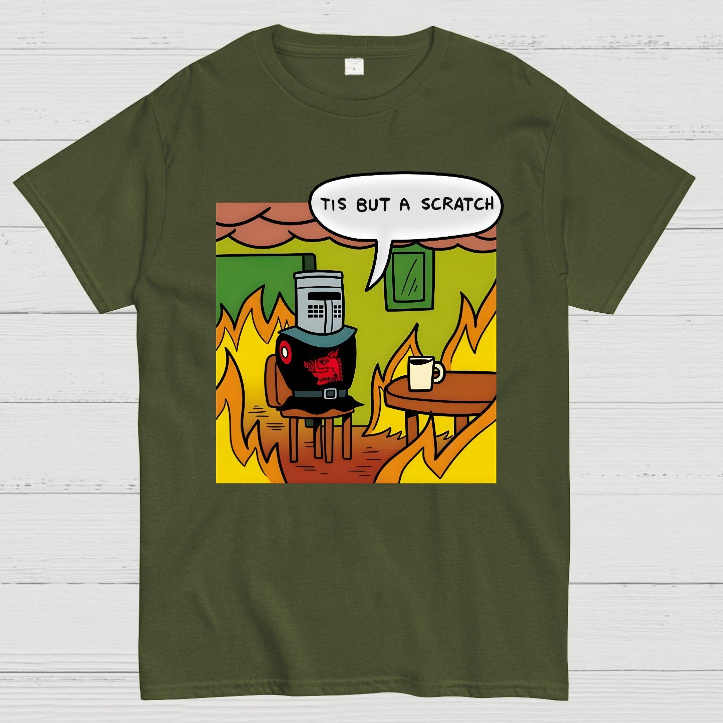 Black Knight Fine Geek T-Shirt
