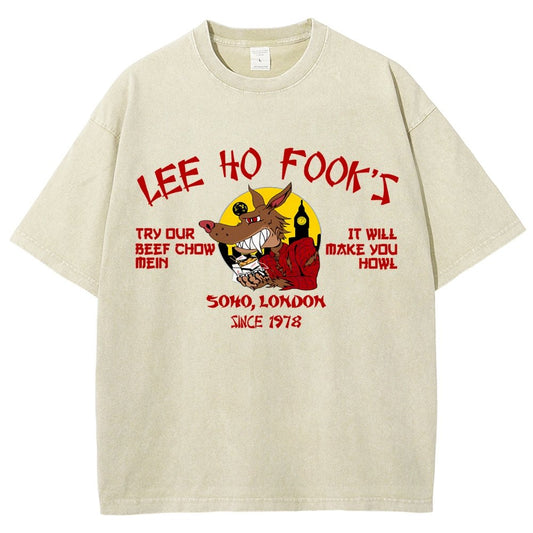 Lee Ho Fooks Soho London Since 1978 Vintage Distressed T-shirt