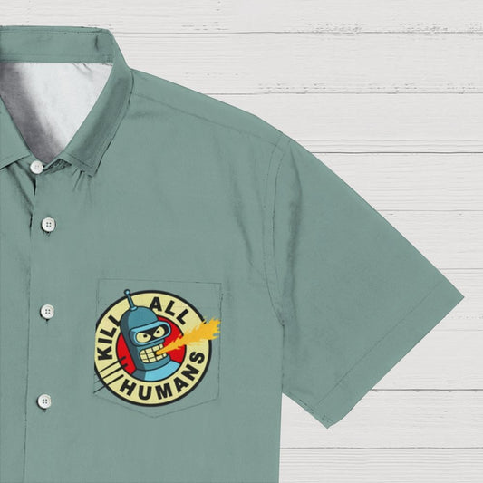Save The Earth, Kill All Humans Geek Shirt