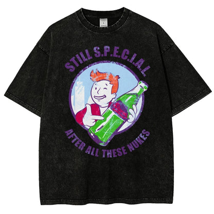 Still Super Special after all these nukes Vintage Distressed T-shirt