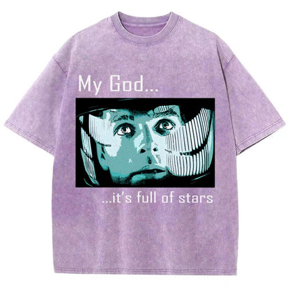 My God t's full of stars! Vintage Distressed T-shirt