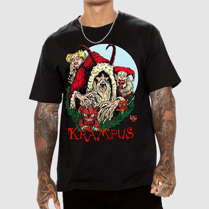 Krampus Christmas Geek T-Shirt