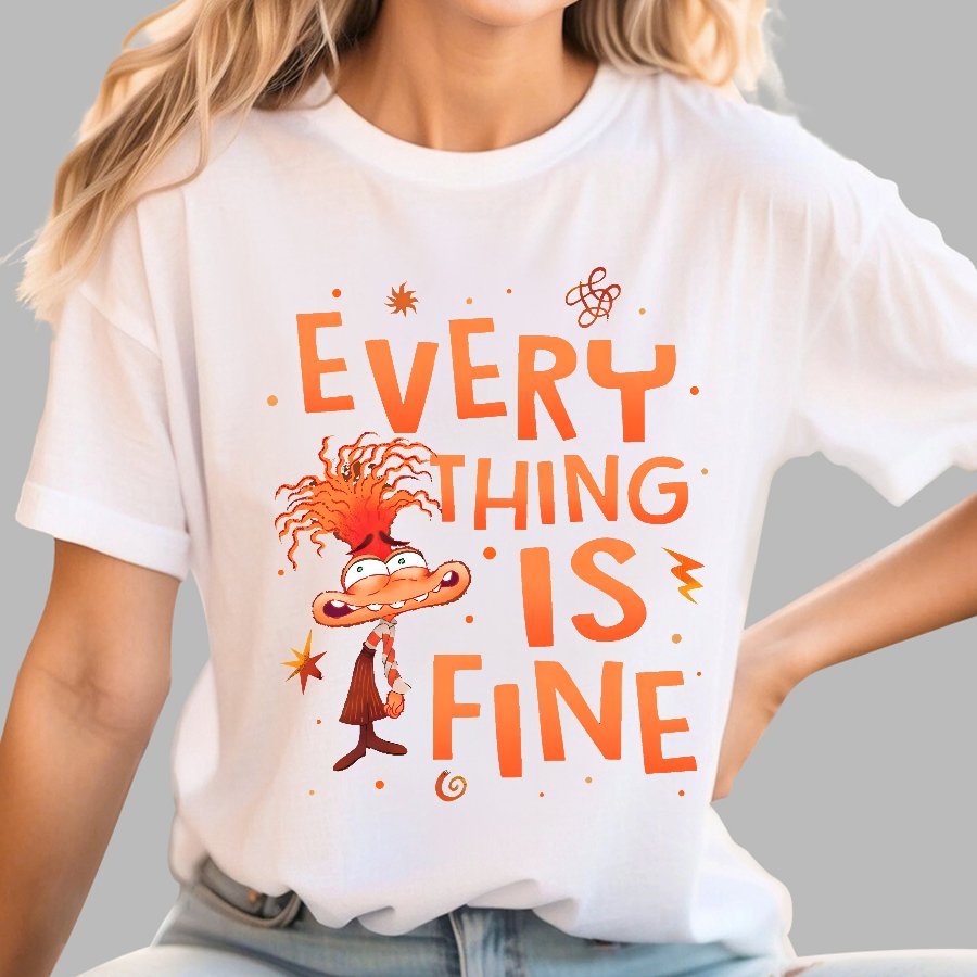 It's Fine Everything Is Fine Geek T-Shirt