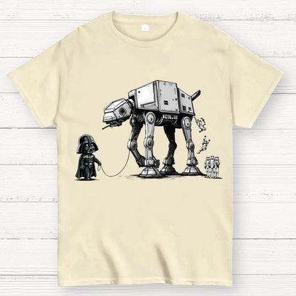 Imperial Robot Dog Poop Geek T-Shirt