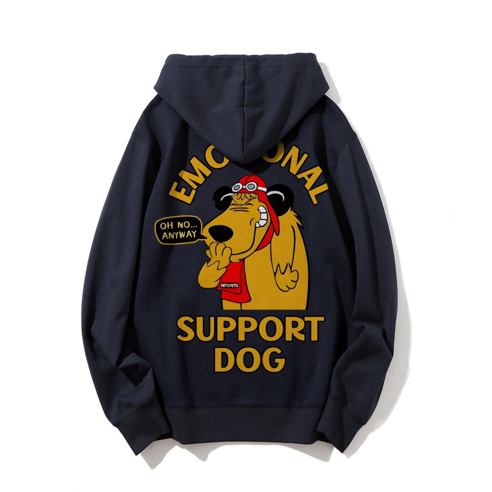 Support Or Not? Printed Back Unisex Cotton Hoodie