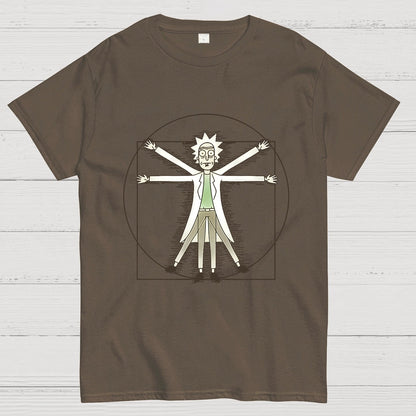 Vitruvian Man Geeky T-Shirt