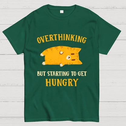 Overthinking  But Getting Hungry Geek T-Shirt