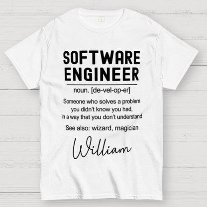 Software Engineer Geek T-Shirt