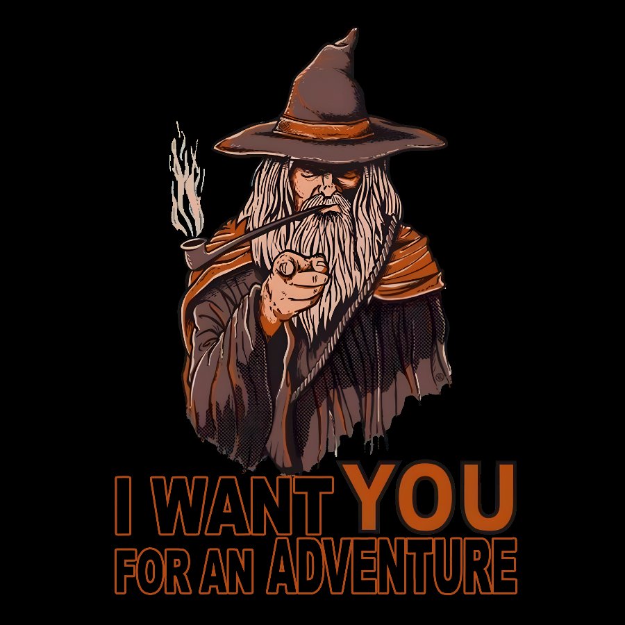 I Want You For An Adventure Geek T-Shirt